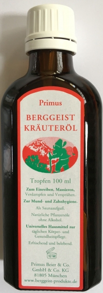 Primus Berggeist Kräuteröl 100ml